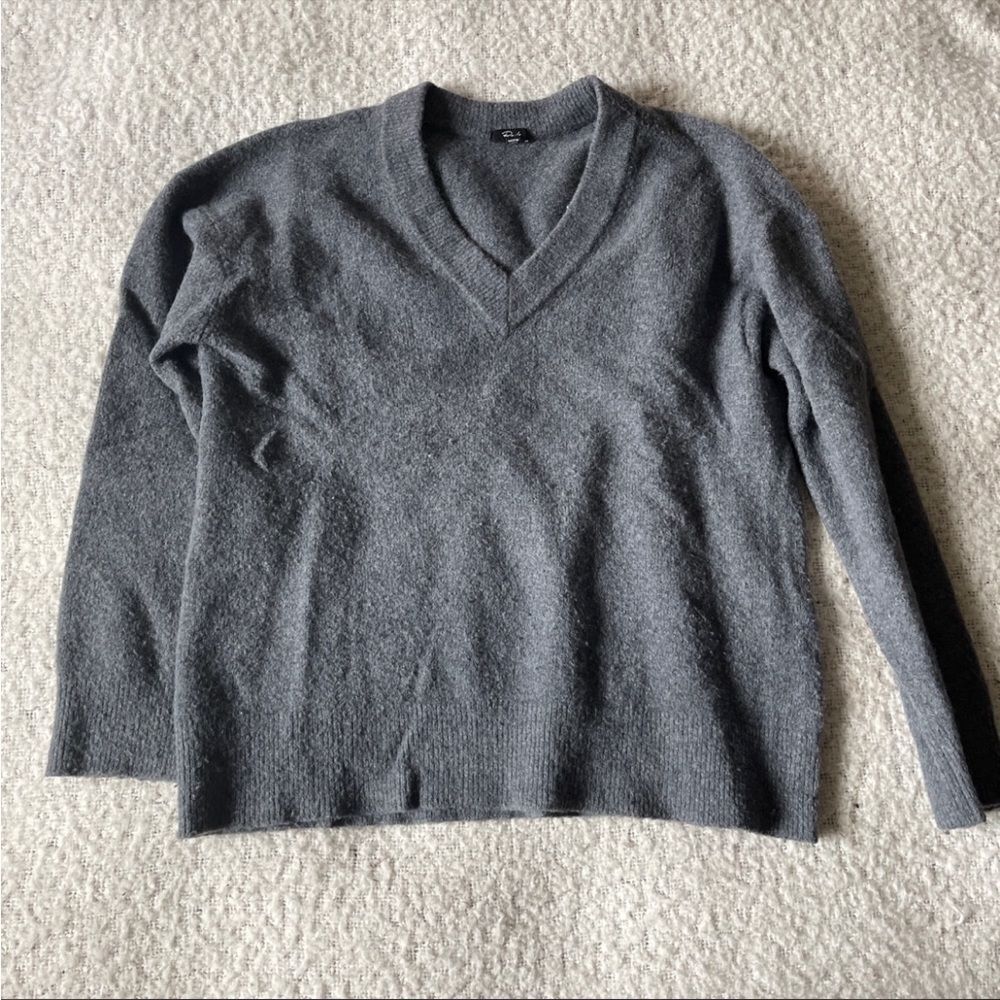 Rails medium grey sweater